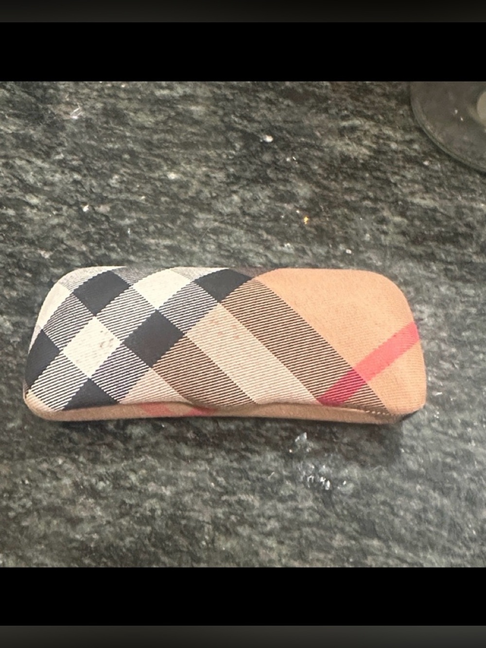 Burberry Nova Check Eyewear Case